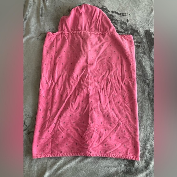 Carters Girls Hooded Towel One Size Strawberry Ladybug Beach Swimming Lessons - Picture 8 of 11